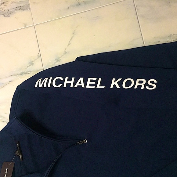 Michael Kors Midnight Turtleneck 1/4 Zip Up MK - Picture 12 of 14